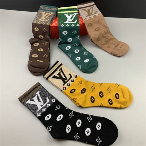 lv sock|Lv socks women's.